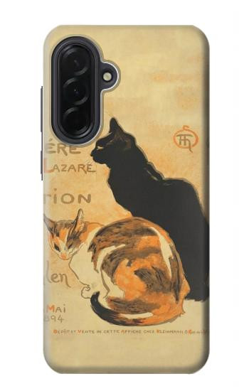 S3229 Affiche de chat millésimé Etui Coque Housse pour Samsung Galaxy A36